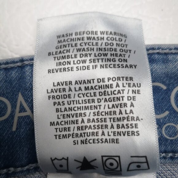 NWT Parasuco Ladies Size 14 Mid Rise Classic Fit w/ Tummy Control Jean Shorts - Picture 5 of 13